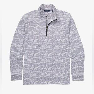 Cutter & Buck Traverse Camo Print Quarter-Zip Pullover